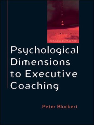 cover image of Psychological Dimensions of Executive Coaching